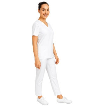 Uniform medyczny CLINIC biały roz. L